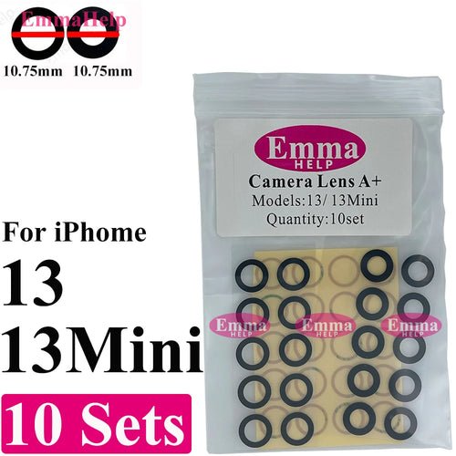 10Set A+ Back Camera Glass for iPhone 16 15 Pro Max 17 Air 14 Plus 13 - My 2 buyOther