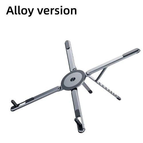 Aluminum Alloy Laptop Stand Foldable Magnetic Desk Phone Holder - My 2 buyOther