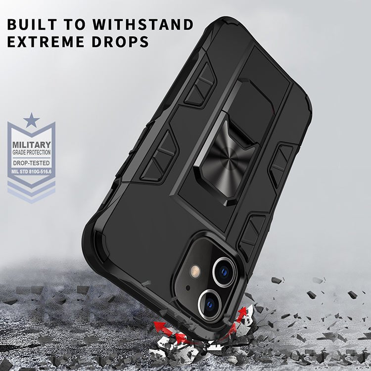 Military Grade Armor Protection Stand Magnetic Feature Case for iPhone - My 2 buyTech Accessories
