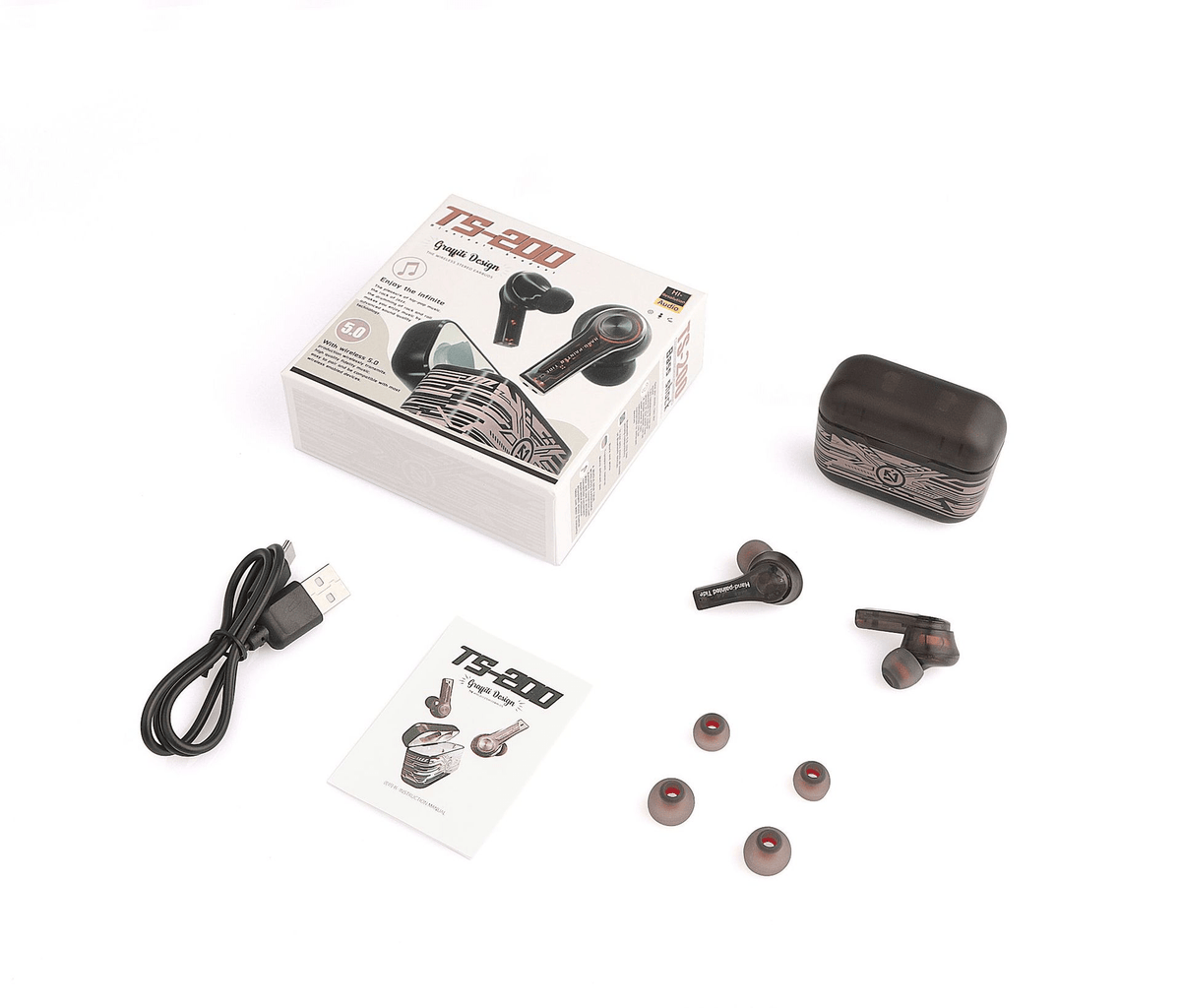 Touch Control Mini TWS Wireless Bluetooth 5.0 Earphones - My 2 buyTech Accessories