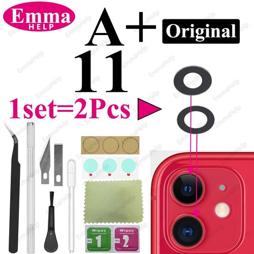 1 Set Original Sapphire Back Camera Lens Glass for iPhone 15 14 13 12 - My 2 buyOther