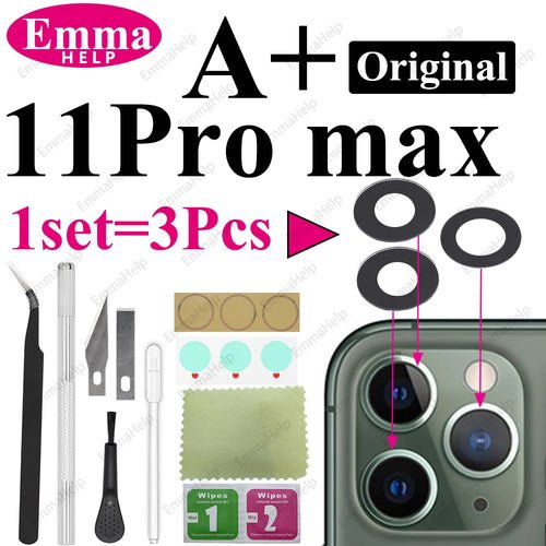 1 Set Original Sapphire Back Camera Lens Glass for iPhone 15 14 13 12 - My 2 buyOther