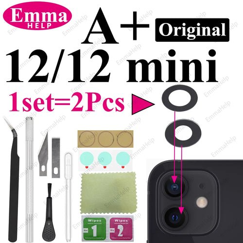 1 Set Original Sapphire Back Camera Lens Glass for iPhone 15 14 13 12 - My 2 buyOther