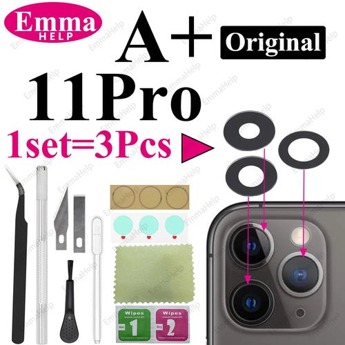 1 Set Original Sapphire Back Camera Lens Glass for iPhone 15 14 13 12 - My 2 buyOther