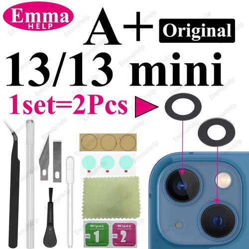 1 Set Original Sapphire Back Camera Lens Glass for iPhone 15 14 13 12 - My 2 buyOther