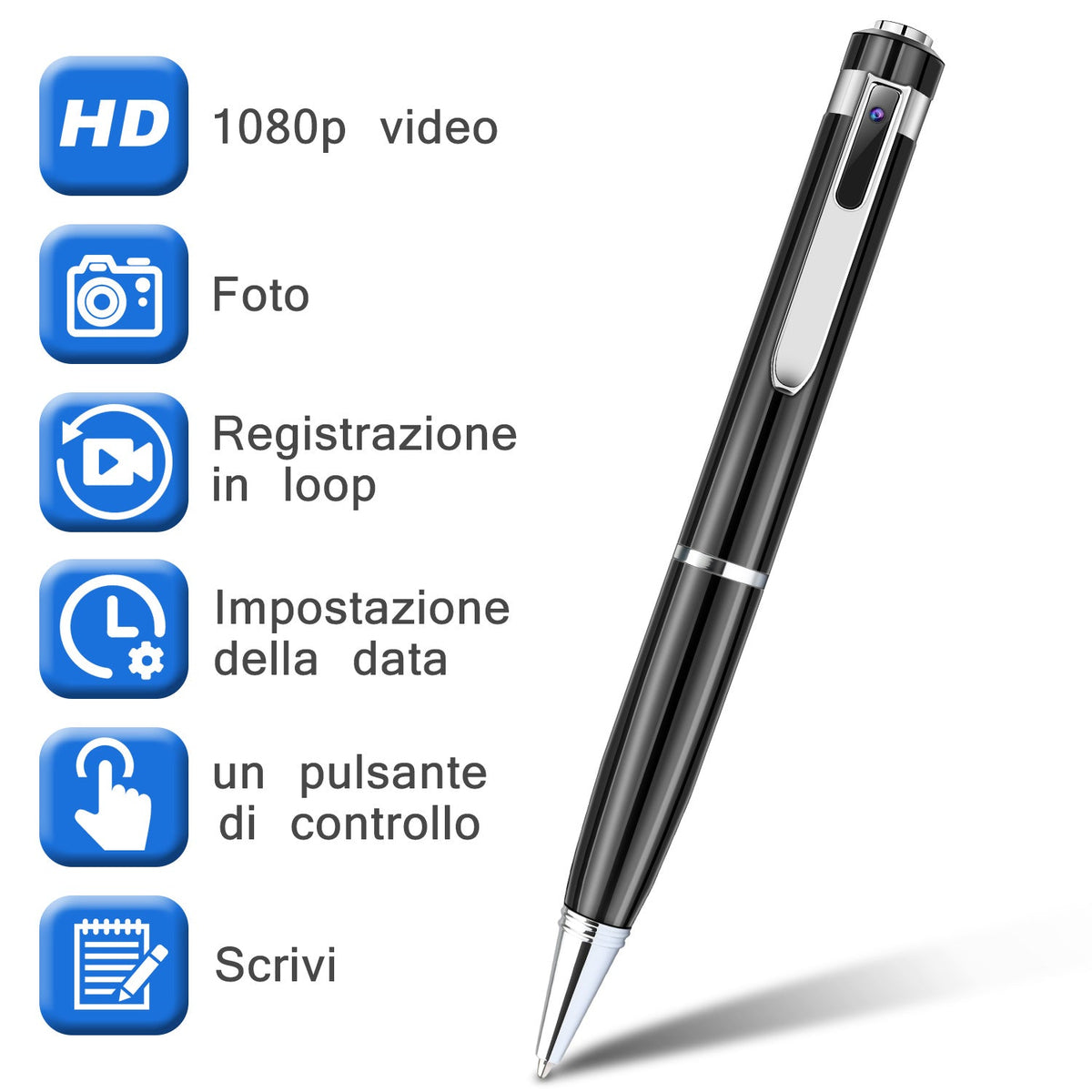 1080P HD Mini Camcorder Sports DV DVR Camcorder Hidden Camera Pen - My 2 buyAudio & Video