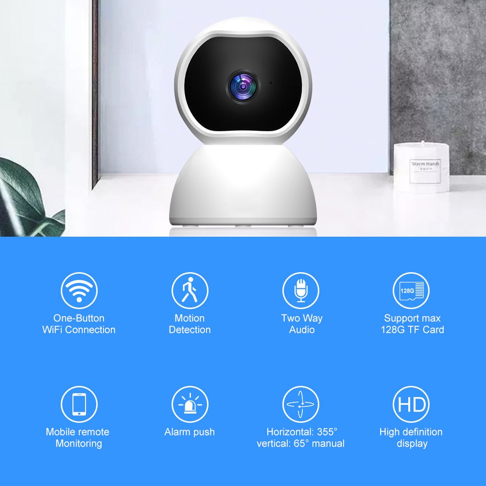 1080P Home Security Indoor Wireless IP Camera - My 2 buyTech Accessories