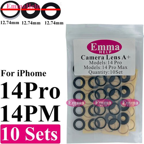 10Set A+ Back Camera Glass for iPhone 16 15 Pro Max 17 Air 14 Plus 13 - My 2 buyOther