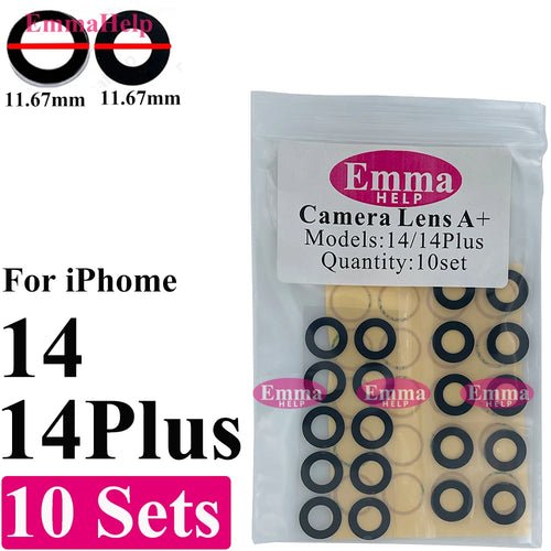 10Set A+ Back Camera Glass for iPhone 16 15 Pro Max 17 Air 14 Plus 13 - My 2 buyOther