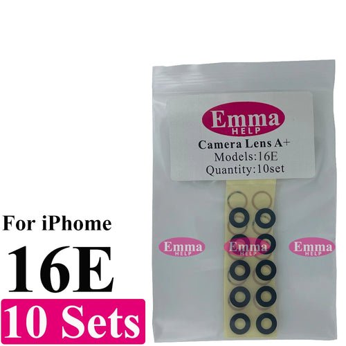 10Set A+ Back Camera Glass for iPhone 16 15 Pro Max 17 Air 14 Plus 13 - My 2 buyOther