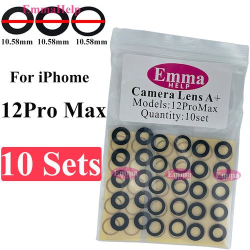 10set Back Camera Glass Lens Sticker for iPhone 16 15 Plus 14 13 12 11 - My 2 buyOther