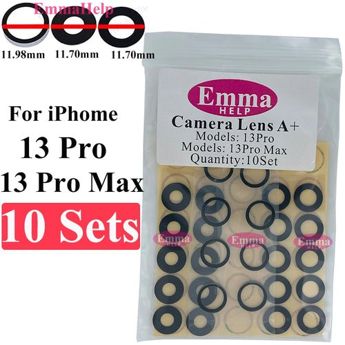 10set Back Camera Glass Lens Sticker for iPhone 16 15 Plus 14 13 12 11 - My 2 buyOther