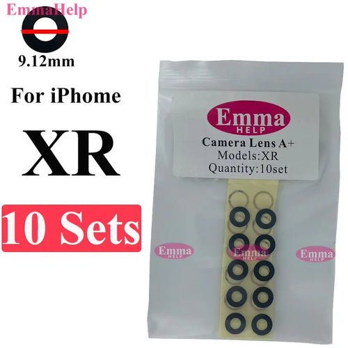 10set Back Camera Glass Lens Sticker for iPhone 16 15 Plus 14 13 12 11 - My 2 buyOther