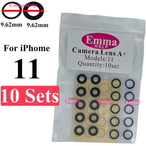 10set Back Camera Glass Lens Sticker for iPhone 16 15 Plus 14 13 12 11 - My 2 buyOther