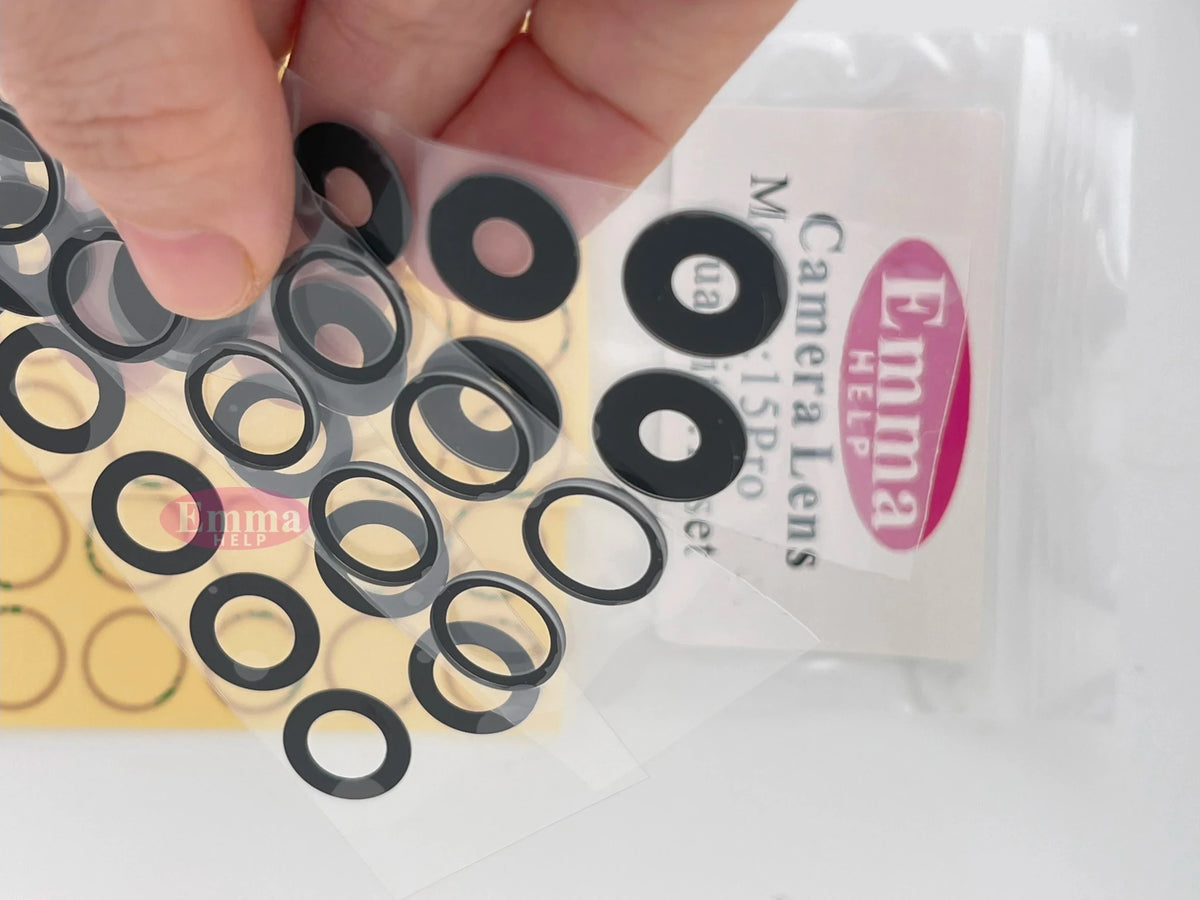 10set Back Camera Glass Lens Sticker for iPhone 16 15 Plus 14 13 12 11 - My 2 buyOther