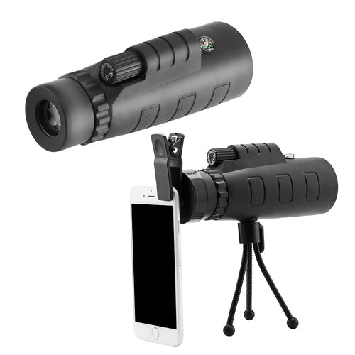 10X HD Optical Monocular Telescope with Phone Clip - My 2 buy
