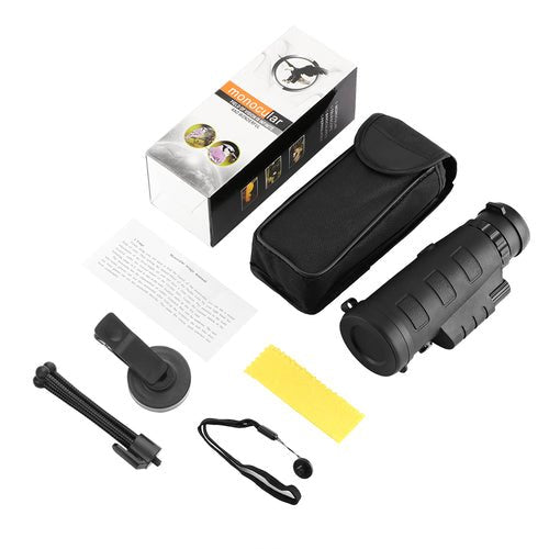 10X HD Optical Monocular Telescope with Phone Clip - My 2 buy