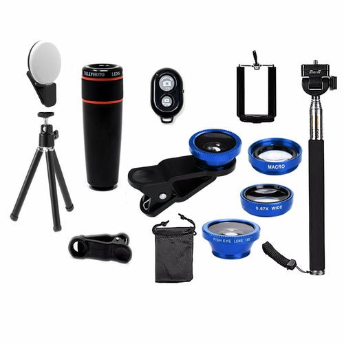 11 in 1 Smartphone Camera Lens Kit - My 2 buyTech Accessories