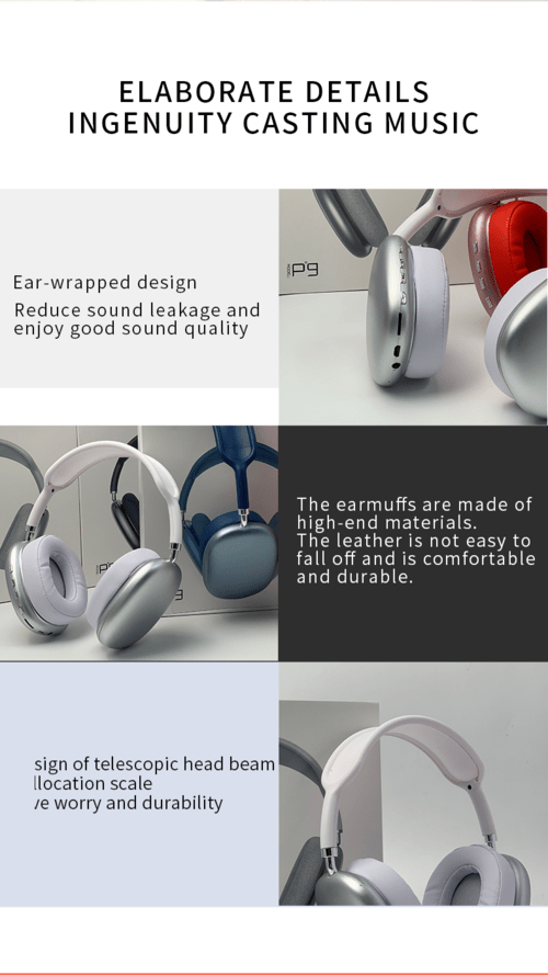 2021 New Wireless Headset HIFI Stereo Bluetooth Headphones - My 2 buy