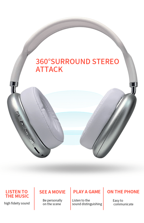 2021 New Wireless Headset HIFI Stereo Bluetooth Headphones - My 2 buy