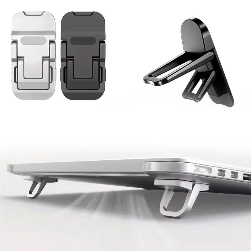 2PCS Mini Foldable Laptop Stand Portable Computer Keyboard Riser with - My 2 buyOther
