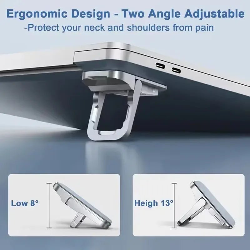2PCS Mini Foldable Laptop Stand Portable Computer Keyboard Riser with - My 2 buyOther