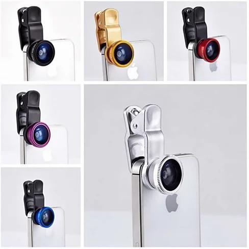 3-in-1 Universal Clip on Smartphone Camera Lens - 6 Colors - My 2 buyAudio & Video