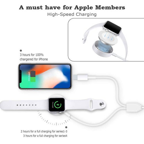 3 in 1 Wireless Charger Quick Charger USB Cable - My 2 buy
