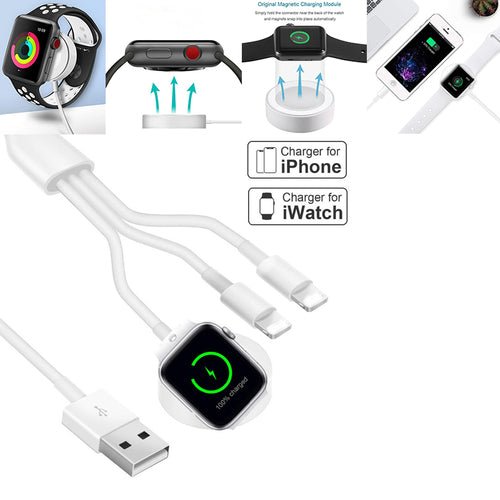 3 in 1 Wireless Charger Quick Charger USB Cable - My 2 buy