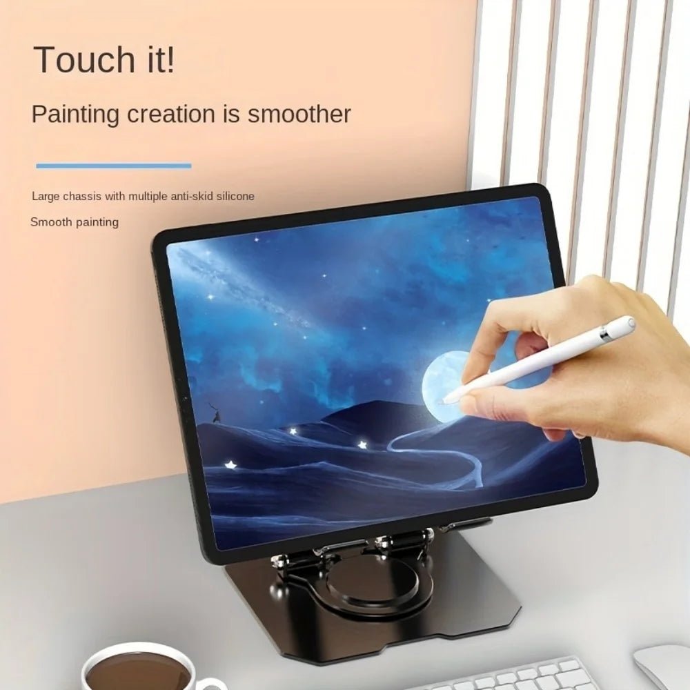 360° Rotatable Tablet Stand Adjustable Foldable Desktop Stand Holder - My 2 buyOther