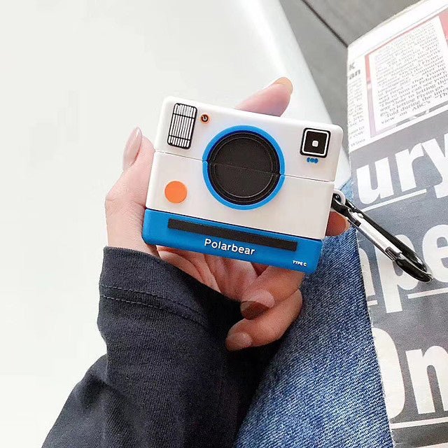 3D Cute Cartoon ins Camera Silicone Airpods Pro Case - My 2 buyCases & Covers