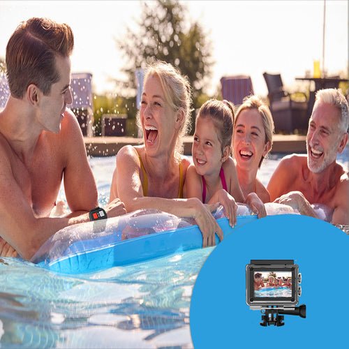 4K Waterproof All Digital UHD WiFi Camera + RF Remote And Accessories - My 2 buy