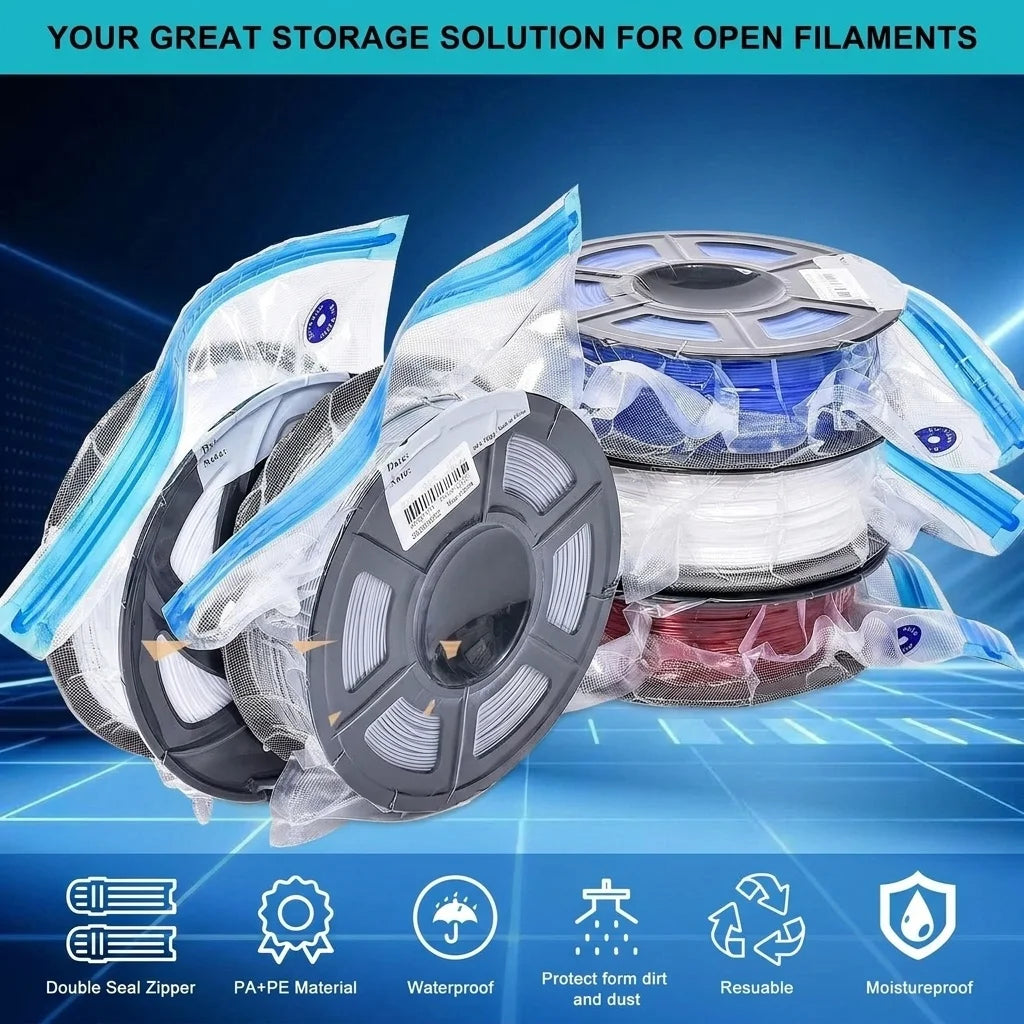 Filament Storage Bag PLA  ABS PETG TPU Nylon Sealed 3D Printer