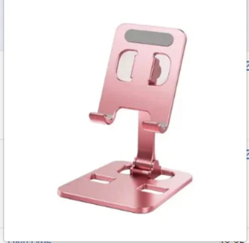 Soporte universal plegable de aleación de aluminio para teléfono de escritorio