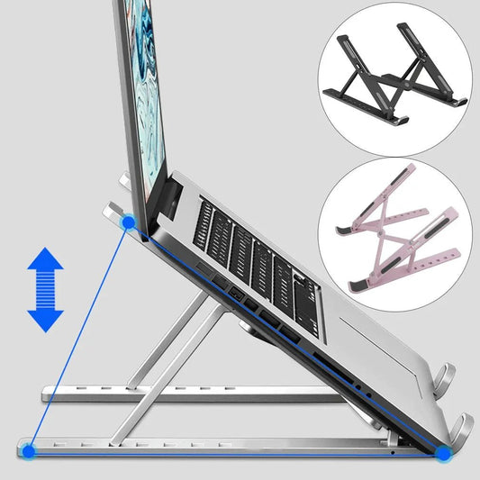 Adjustable Foldable Laptop Stand 7 Level Portable ABS Holder for - My 2 buyOther