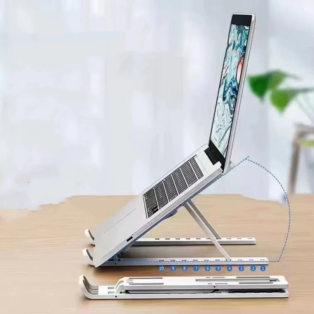 Adjustable Foldable Laptop Stand – Portable Holder - My 2 buyOther