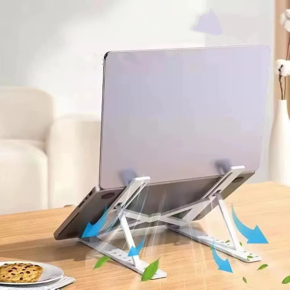 Adjustable Foldable Laptop Stand – Portable Holder - My 2 buyOther