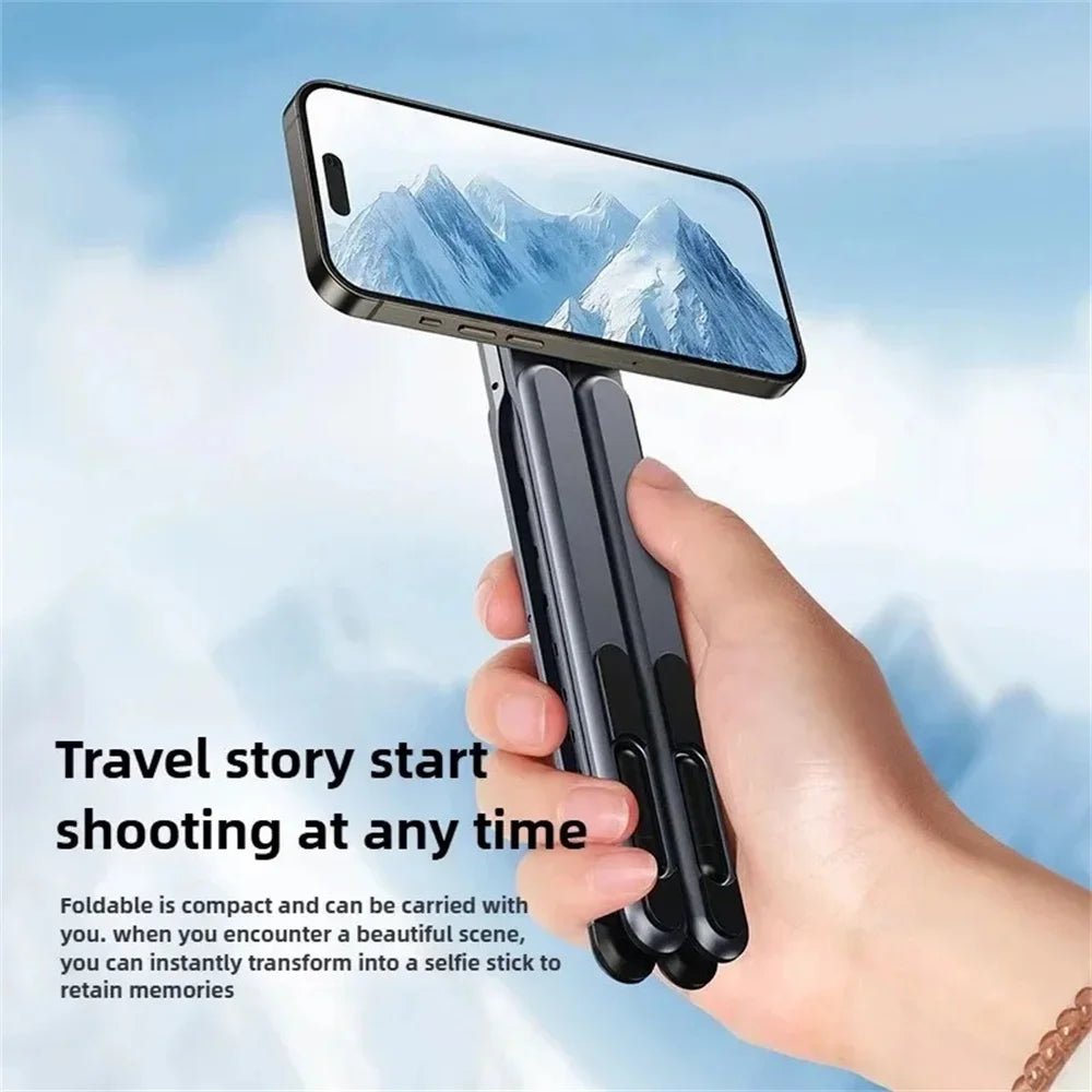 Aluminum Alloy Laptop Stand Foldable Magnetic Desk Phone Holder - My 2 buyOther