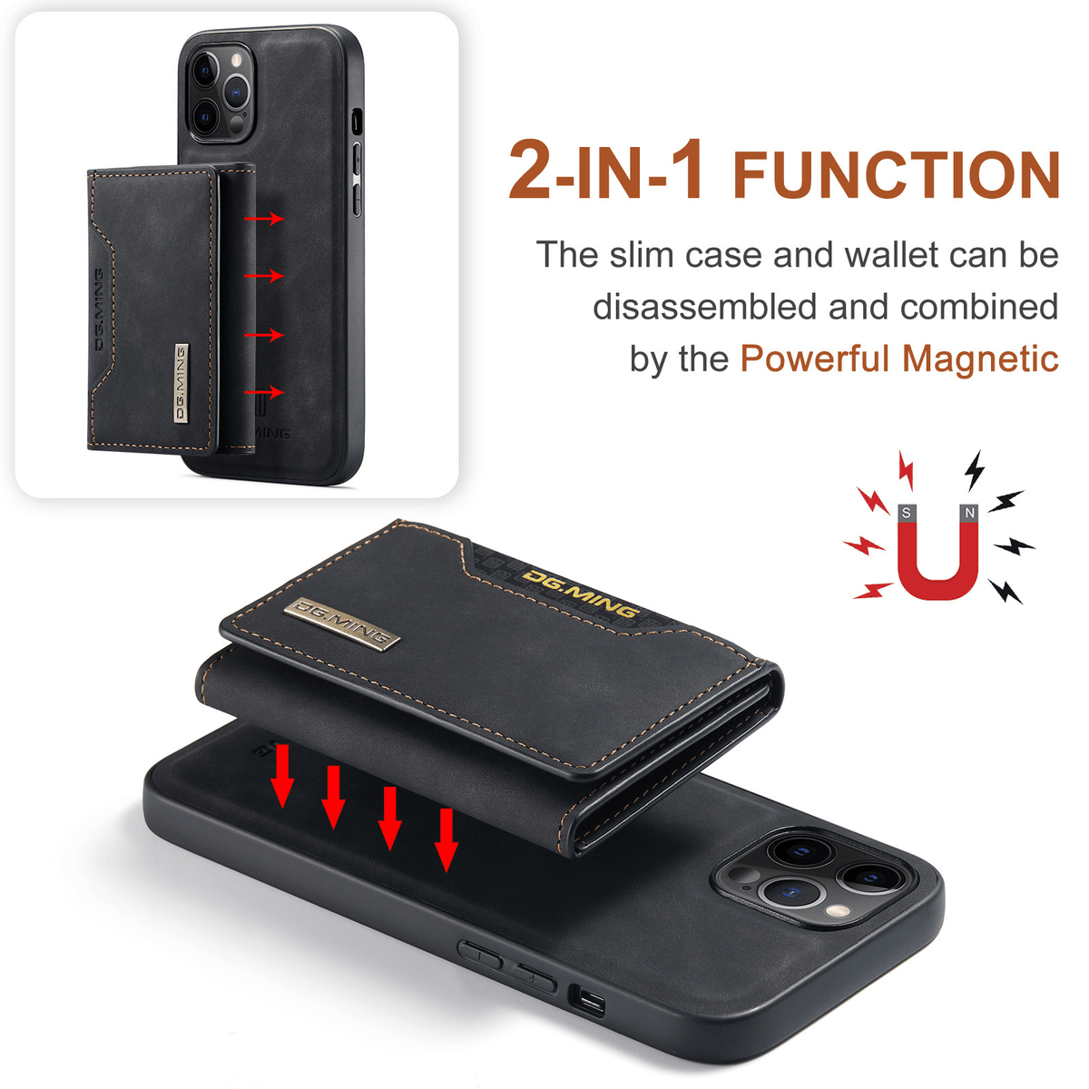 Apple Iphone 14 Case Iphone Pro Max Phone Wallet Case - My 2 buyMobile & Laptop Accessories