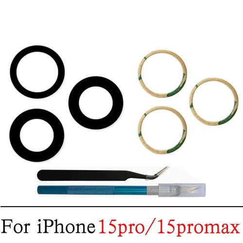Back Camera Glass For iPhone 11 12 13 14 15 Plus MIni Pro Max Rear - My 2 buyOther