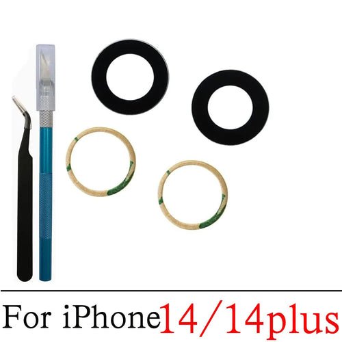 Back Camera Glass For iPhone 11 12 13 14 15 Plus MIni Pro Max Rear - My 2 buyOther