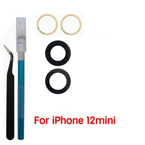Back Camera Glass For iPhone 11 12 13 14 15 Plus MIni Pro Max Rear - My 2 buyOther