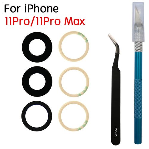 Back Camera Glass For iPhone 11 12 13 14 15 Plus MIni Pro Max Rear - My 2 buyOther