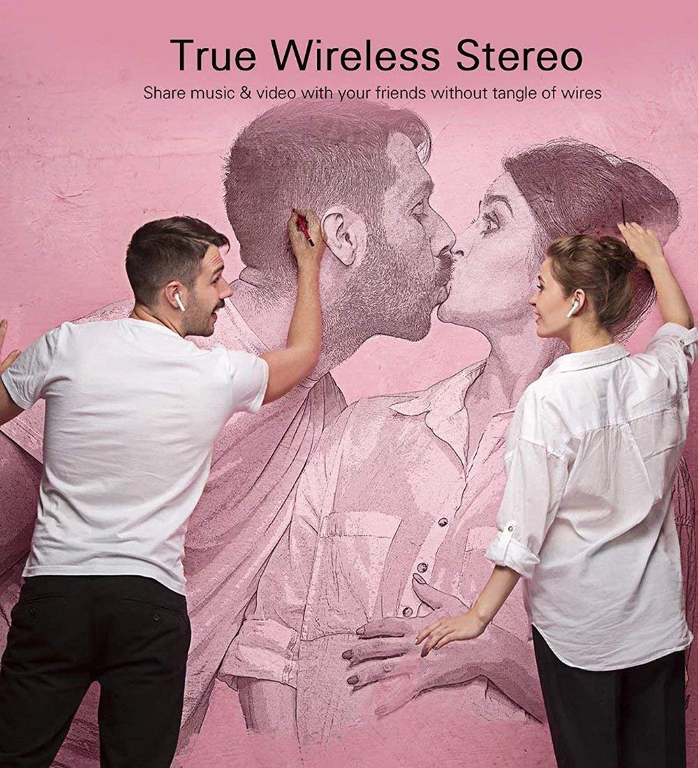 Bluetooth i7s TWS Wireless earbuds for Iphone Huawei Samsung - My 2 buyTech Accessories