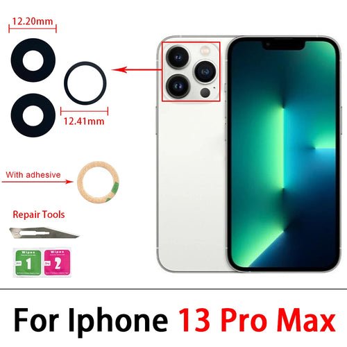 Camera Glass Lens Back Rear Camera Glass Lens with Glue Replacement - My 2 buyOther