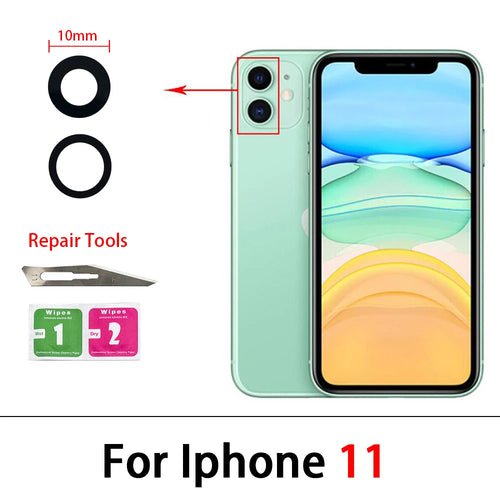 Camera Glass Lens Back Rear Camera Glass Lens with Glue Replacement - My 2 buyOther