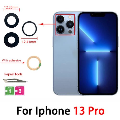 Camera Glass Lens Back Rear Camera Glass Lens with Glue Replacement - My 2 buyOther
