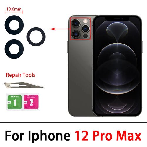 Camera Glass Lens Back Rear Camera Glass Lens with Glue Replacement - My 2 buyOther