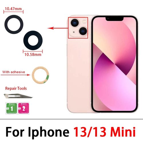 Camera Glass Lens Back Rear Camera Glass Lens with Glue Replacement - My 2 buyOther