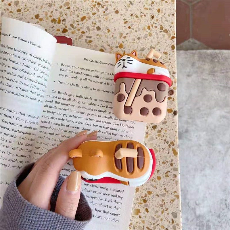 Cartoon Cute Cat Bluetooth Earphone Protective Cover - My 2 buyCases & Covers